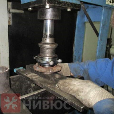 Запрессовка установка нового подшипника